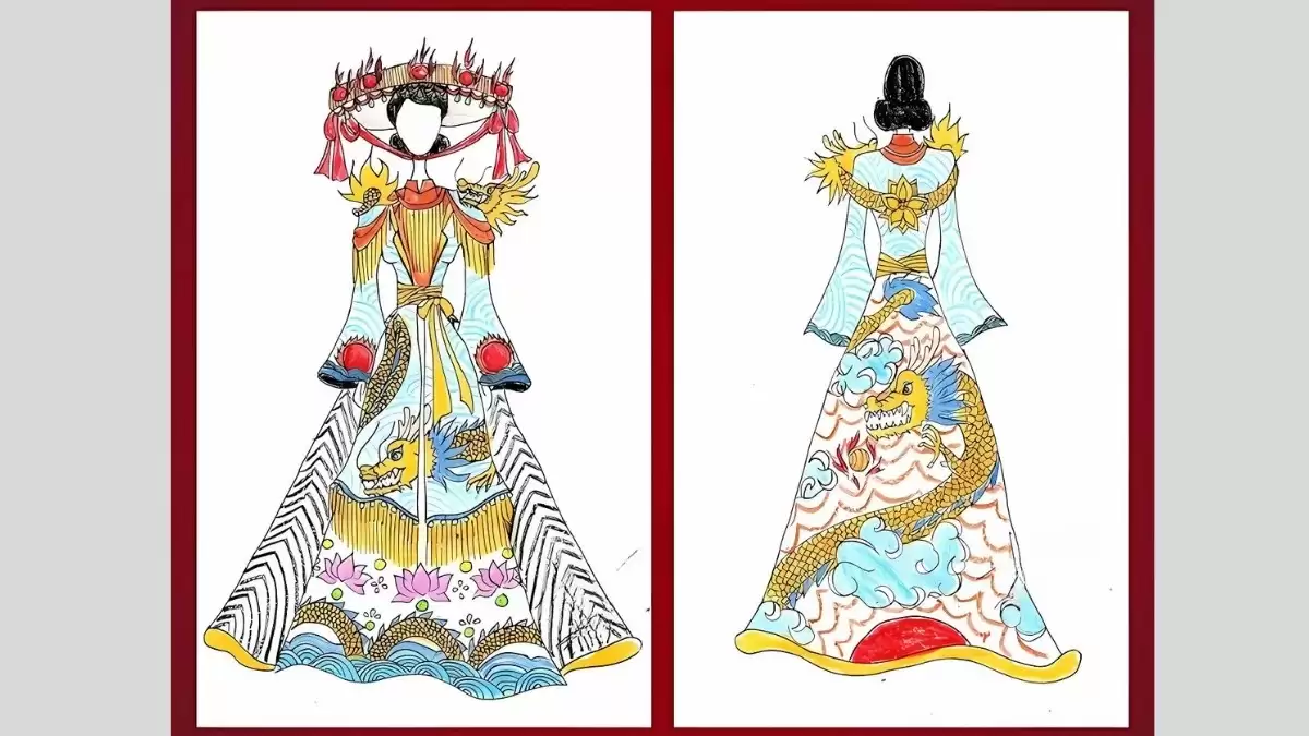 In vải áo dài với bộ họa tiết cực đẹp 2 in vai ao dai voi bo hoa tiet cuc dep ytX9