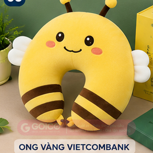 In gối cổ - gối chữ U theo yêu cầu 3 goi chu u thiet ke rieng ong vang