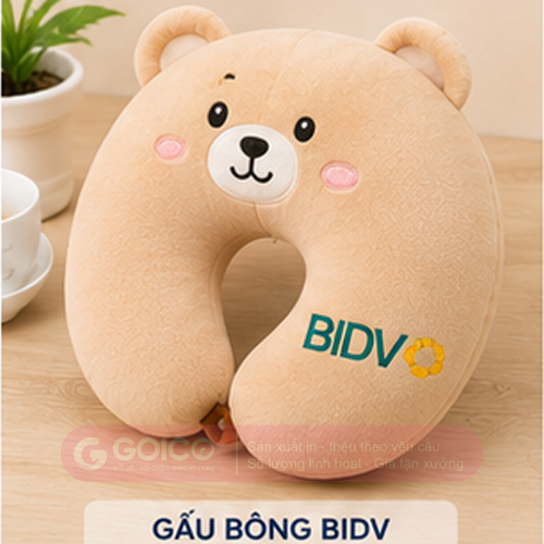 In gối cổ - gối chữ U theo yêu cầu 4 goi chu u thiet ke rieng