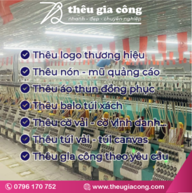 Thêu vi tính gia công