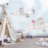 In backdrop vải 3D