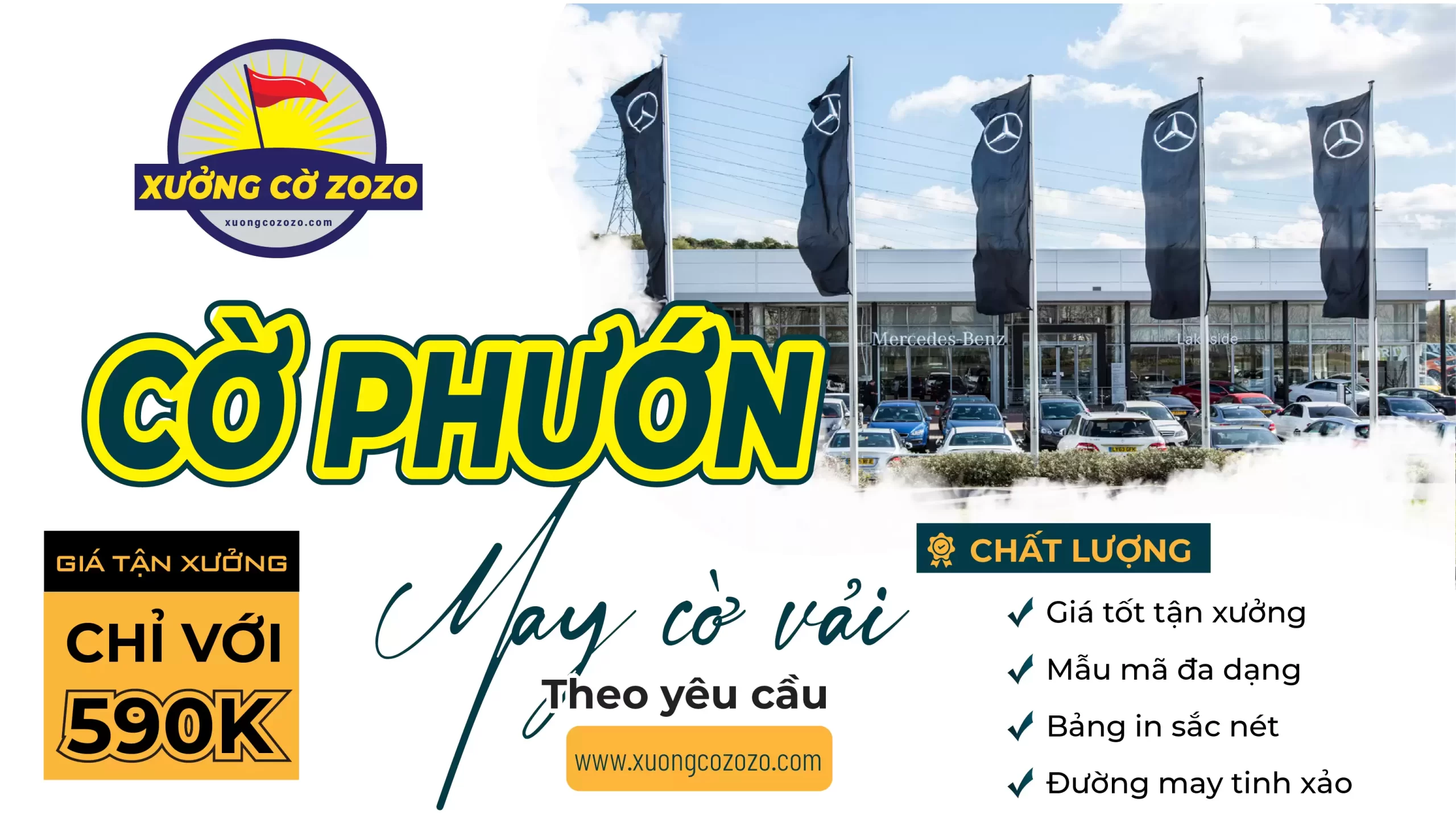 In cờ phướn