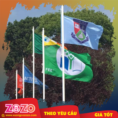 In cờ vải theo yêu cầu. Miễn phí thiết kế