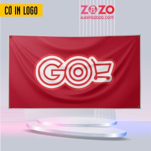 Cờ vải in Logo