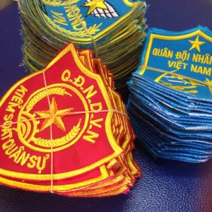 Thêu logo cắt rời